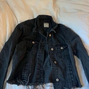 Cropped Jean Jacket